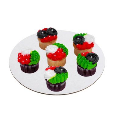 UAE Flag Day cupcakes